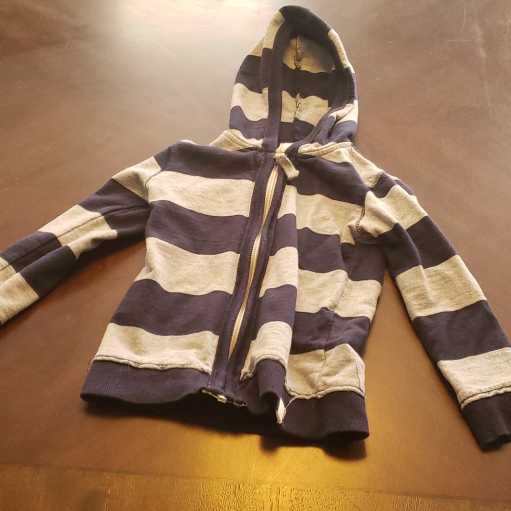 Burts Bees Striped Hoodie